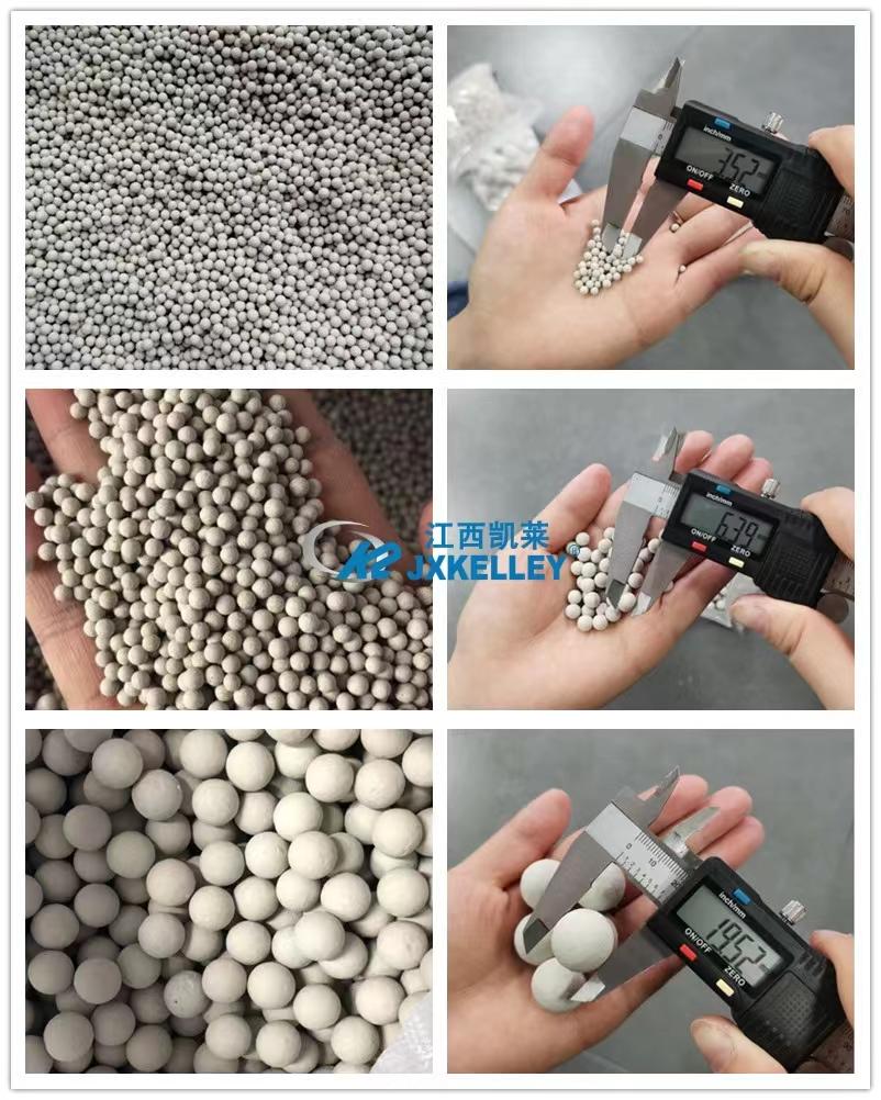Ceramic Ball pro catalyst auxilio et sedibus in turri indurstial