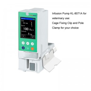 Veterinary Use Infusion Pump KL-8071A For Vet Clinic
