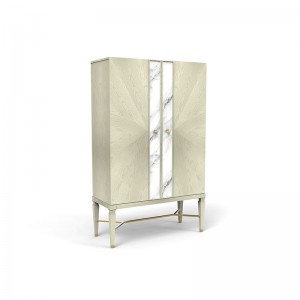 Современный высококачественный ангельский внешний вид Вкус для моды Уникальный винный шкаф для столовой Высококачественная деревянная мебель Производитель Китай Поставщик