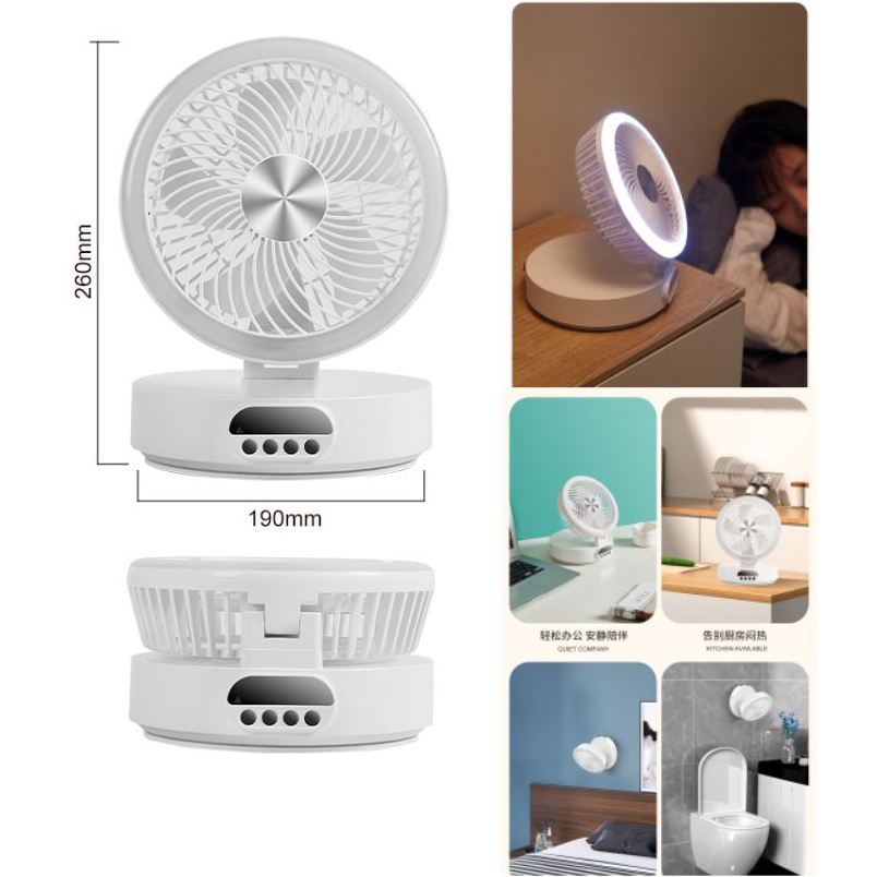 Intelligence Voice Portable Fan Cool off in style and Intelligence!