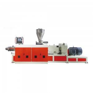 O le SJSZ Series Conical Twin Screw Plastic Extruder