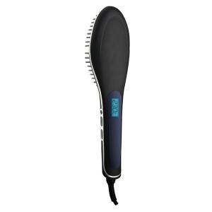 ESC-200S hair straightening and styling brush with LCD display