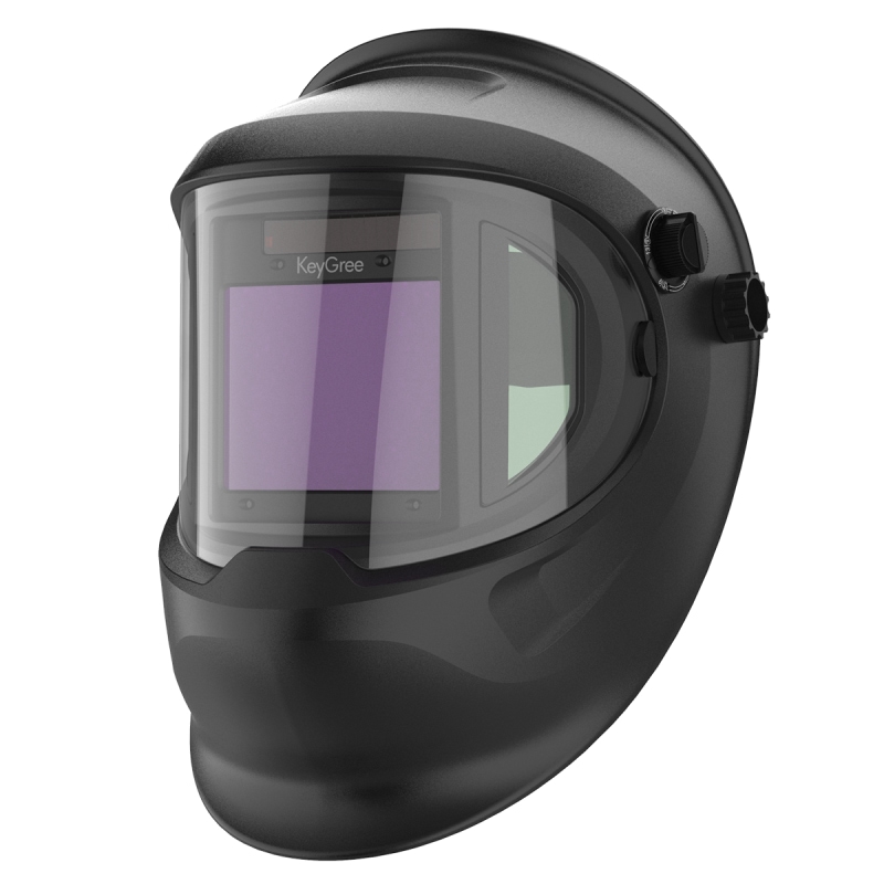 Helmet Kimpalan Penggelapan Auto Warna Benar Q800D