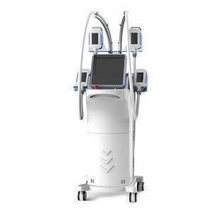 Cryolipolysis body slimming Fat Freezing Machine with four handpiece work at same time