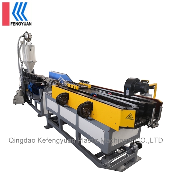 PP / pe / Pa Tembok Tunggal Corrugated Pipe Extrusion Line