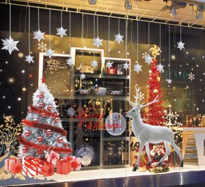 Ngjitëse e ripërdorshme e dritares statike të kapjes së Krishtlindjeve për zanate për fëmijë
