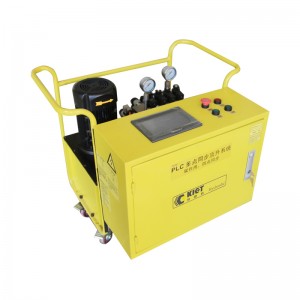 PLC Multi-point Synchronous Hydraulic Lifting System (LDXT Series)