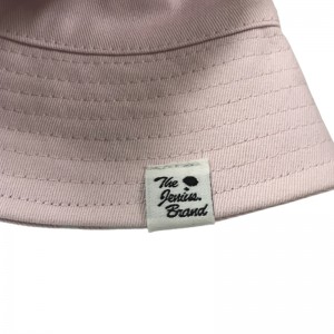 Թեժ վաճառք Fashion Custom Cotton Full Printing Reversible Bucket Hat ասեղնագործության տարբերանշանով