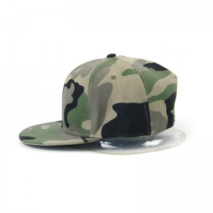 Gestalten Sie Ihre eigene Logo-Camouflage-Snapback-Kappe individuell
