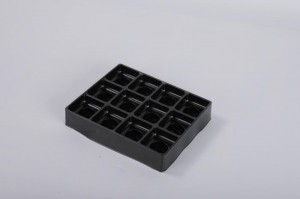 customized ESD Conductive plastic blister tray package
