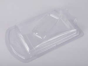 Transparent ESD PET blister manufacture plastic clamshell package