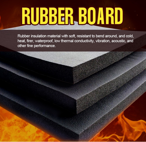 40mm thickness rubber foam insulation sheet