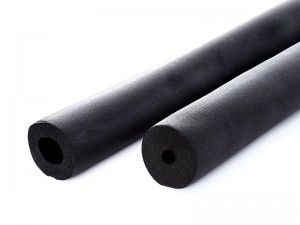 elastomeric NBR/PVC rubber foam thermal insulation pipe tubing