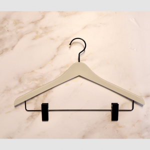 Manufacturer Wholesale space saving Plastic Clothes Pants Coat Hanger For Clothing