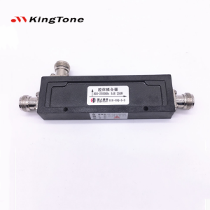 Kingtone 2 slighe 6dB 800 ~ 2500MHz Coupler Booster Accessories Airson àrdachadh