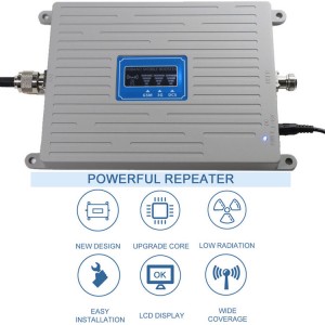 Ikhwalithi Enhle GWLTENR-3 Cellular Antenna Tri Band 900 1800 2100 GSM/3G 2g/3g/4g Mobile Signal Booster/Repeater/Amplifier/Extender
