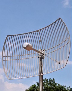 Ukufumana okuPhakamileyo okungangenwa ngamanzi 824-960MHz yeAntenna yaNgaphandle ye-LTE WCDMA CDMA GSM Parabolic Grid Antenna kumgama omde