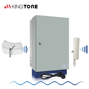 Kingtone Outdoor Ponsel Extender 5Km Rentang Sinyal Sel Repeater 850 MHz Jaringan Seluler Band 5 Penguat Sinyal 2G 3G 4G