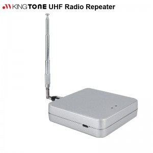 Nejprodávanější přenosný dvoupásmový rádiový opakovač Kingtone 2021 5W mini vysílačka UHF opakovač