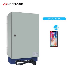 Kingtone Rural Cellular Repetidor High Power Dual Band Signal Booster Repeater 2G 3G 4G Gögn 850 1900MHz Mobile Signal Booster