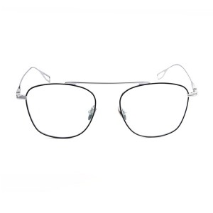 Montures de lunettes en titane pur en gros de métal # 89154T