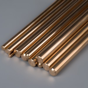 Lead-free Copper Tellurium Beryllium Alloy Round Bar SM173 CuBe2Te(Pb0%)