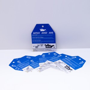 Factory Lupum Price PVC Labels