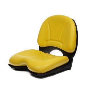 New Products KL12 Machinery Parts Riding Lawn Tractor Mower Yellow Seats for John Deere X500 X520