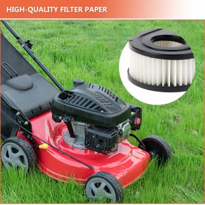 Spark Plug Oil Air Filter Fit for Push Lawn Mower Air Cleaner Cartridge Filter