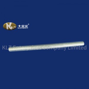 Reasonable price Threaded Metal Rod - Stainless Threaded Rod Galvanized Threaded Rod  – KLT