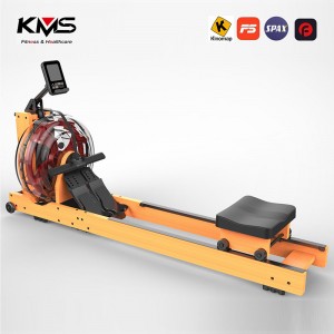 क्लासिक लकड़ी की रोइंग मशीन, सुरुचिपूर्ण, उच्च गुणवत्ता और बस आवश्यक