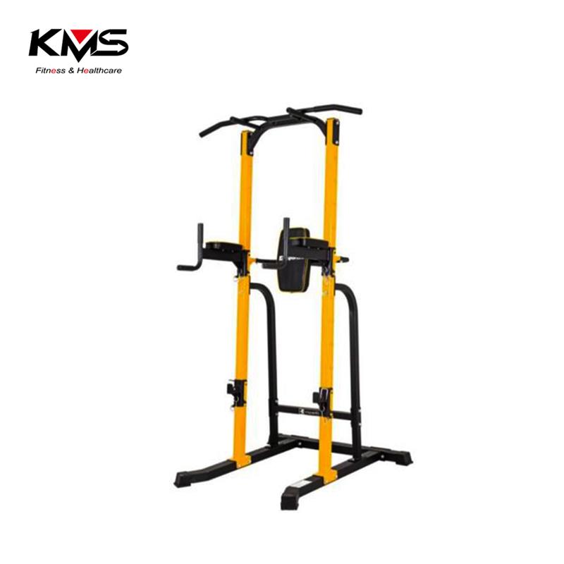 KQ-02205–Chin Up, Dip e Knee lift Pressa pesi, Squat