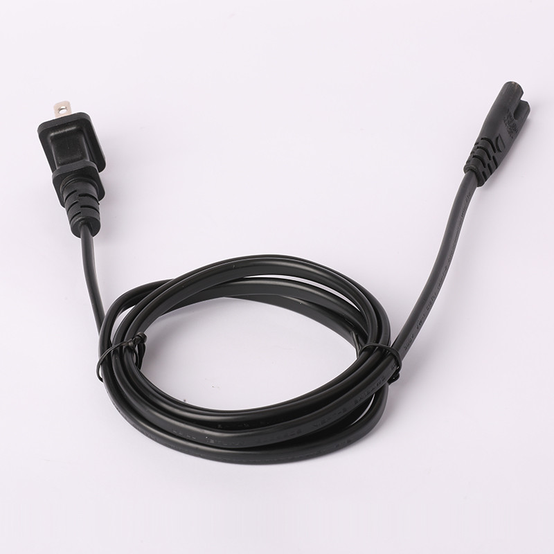 US 2 pin plug sa figure 8 power cord