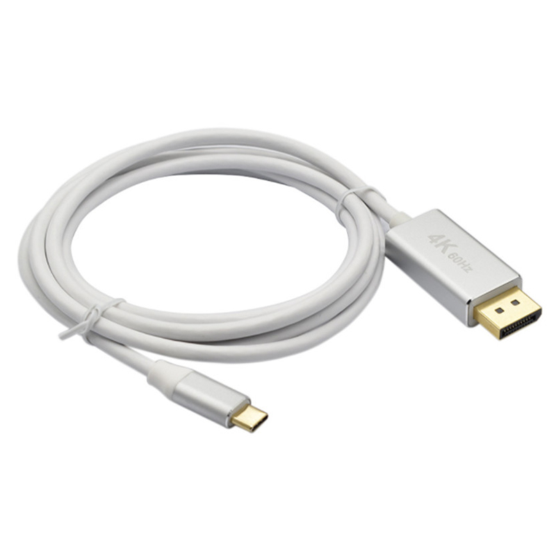 USB Type C to DisplayPort DP Male to Male Cable 4K 60HZ 6FT
