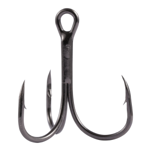 L20801-ST31 1X Strong round bend treble hook with pressing blade point