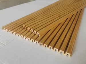 Prefinished Pure bamboo wall and ceiling cladding