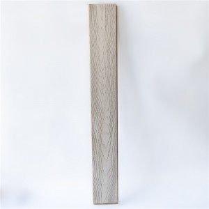 Reljefni horizontalni bambusov pod siva boja