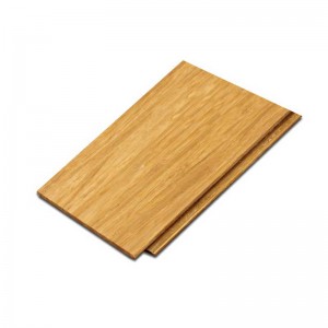 Kõrge vastupidavusega kootud bambusest põrandakate, naturaalne 14 mm klõps
