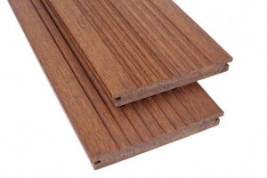 Outdoor High Density 1220kg / m³ Bamboe Flooring Tegels Ekofreonlik mei fyn wetterresistinsje