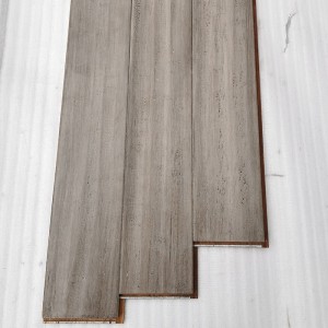 Prameň tkané starožitné ručne škrabané sivá podlaha