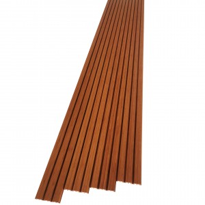 Revestimento de parede de bambú Linea Wide (forma M).