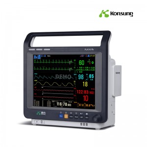 AURORA-8S 8,4-inčni polu-modularni monitor za pacijente hitne pomoći kao opcija za ambulantna kola