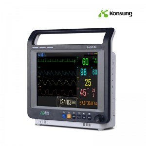 Aurora-10 10,4-инчов пациентски монитор по избор Wifi връзка със сензорен екран за болнично интензивно отделение