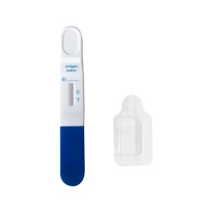 Lollipop slina (ICOVS-702G-12) medicinska ustna ščetka za enkratno uporabo hitri antigen lizika slina za 1 osebo