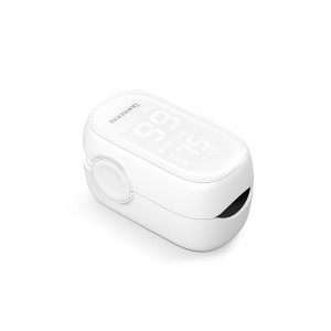 Sonosat-F01W White Color Full Screen Portable Digital Medical Oximeter ya Akuluakulu
