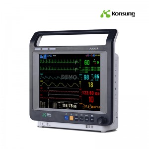 Vital sign monitor nga adunay SPO2 NIBP 8 pulgada nga screen suit alang sa ambulansya ug nars
