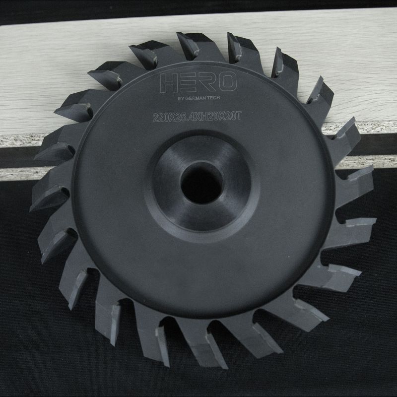 Tungsten carbide-tipped circular saw blades from New-Form Tools can be resharpened, retipped
