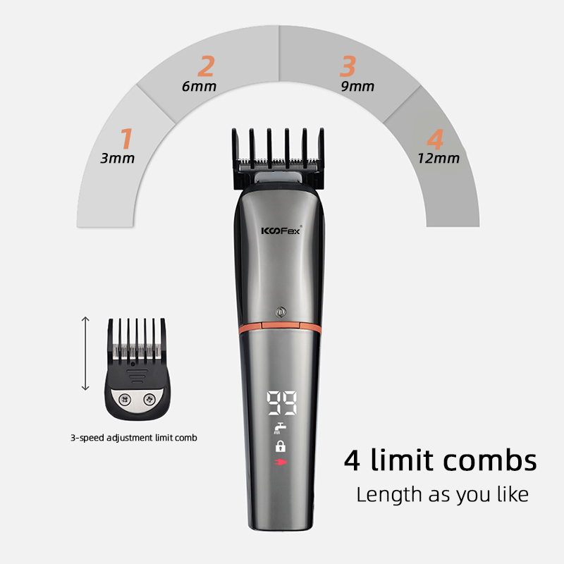 VI in I Electric Hair Clipper homines Shaver Machina Corpus IMPERVIUS Hair Trimmer Set