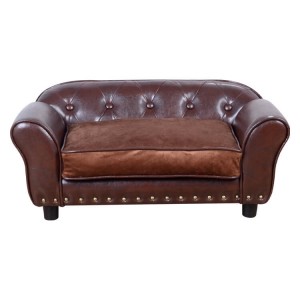 OEM/ODM Manufacturer China Wholesale Custom Luxury Soft Cushion Sofa Pet Bed