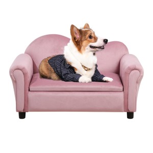 casinha de cachorro móvel de luxo com sofá para animais de estimação de baixo ruído e sofá para gatos